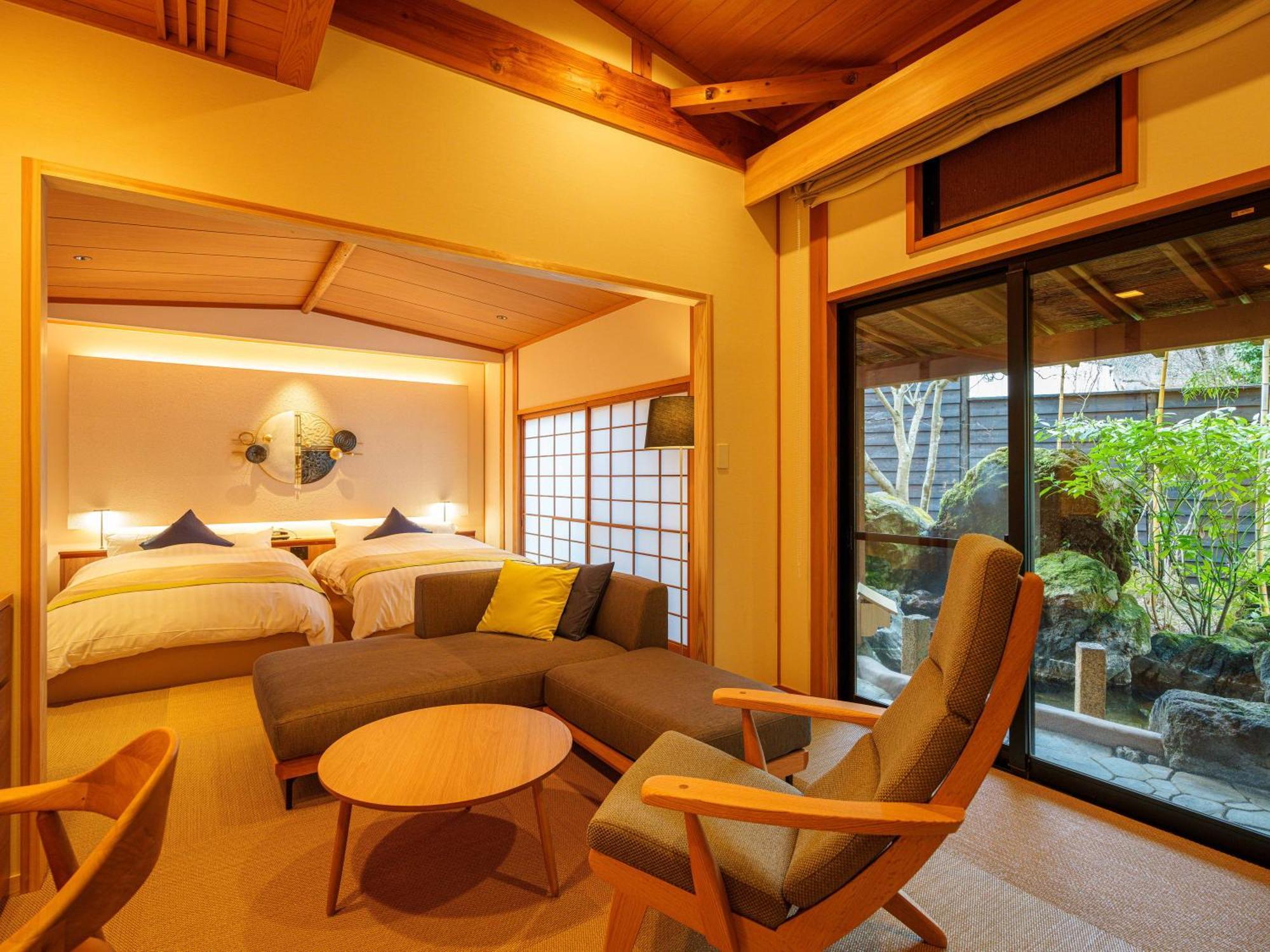 Hotel Yufuin Rakuyu Exterior foto